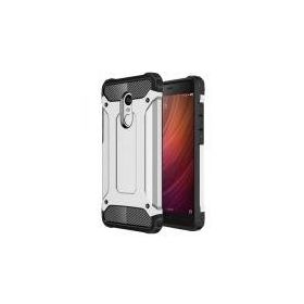 Microsonic Xiaomi Redmi Note 4X Rugged Armor Gümüş Kılıf