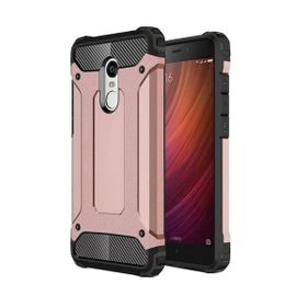 Microsonic Xiaomi Redmi Note 4X Rugged Armor Rose Gold Cep Telefonu Kılıfı