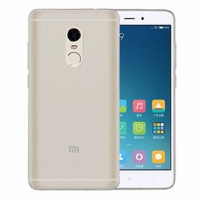 Microsonic Xiaomi Redmi Note 4X Transparent Soft Beyaz Kılıf