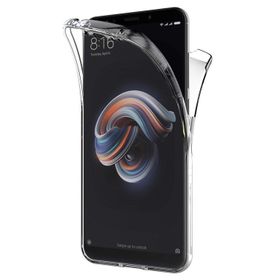 Microsonic Xiaomi Redmi Note 5 6 Tarafı Tam Full Koruma 360 Clear Soft Şeffaf Kılıf