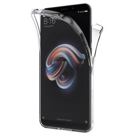 Microsonic Xiaomi Redmi Note 5 6 Tarafı Tam Full Koruma 360 Clear Soft Şeffaf Kılıf