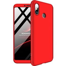 Microsonic Xiaomi Redmi Note 5 Double Dip 360 Protective Kırmızı Kılıf