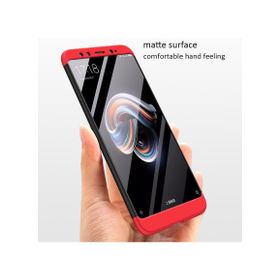 Microsonic Xiaomi Redmi Note 5 Double Dip 360 Protective Siyah Kılıf