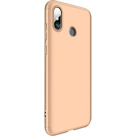 Microsonic Xiaomi Redmi Note 5 Pro Double Dip 360 Protective Gold Kılıf