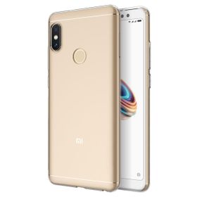 Microsonic Xiaomi Redmi Note 5 Pro Transparent Soft Beyaz Kılıf