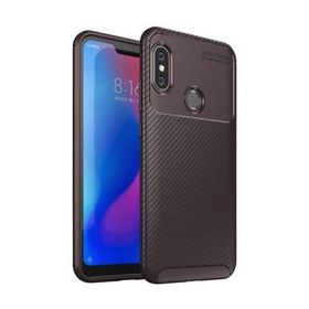 Microsonic Xiaomi Redmi Note 6 Pro Legion Series Kahverengi Kılıf