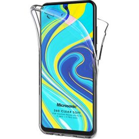 Microsonic Xiaomi Redmi Note 6 Pro Tarafı Tam Full Koruma 360 Clear Soft Şeffaf Kılıf