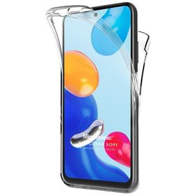 Microsonic Xiaomi Redmi Note 6 Pro Tarafı Tam Full Koruma 360 Clear Soft Şeffaf Kılıf