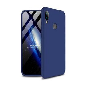 Microsonic Xiaomi Redmi Note 7 Double Dip 360 Protective Lacivert Kılıf