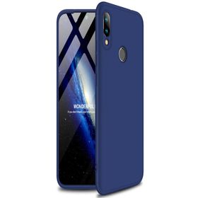 Microsonic Xiaomi Redmi Note 7 Double Dip 360 Protective Lacivert Kılıf