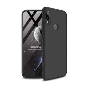 Microsonic Xiaomi Redmi Note 7 Double Dip 360 Protective Siyah Kılıf