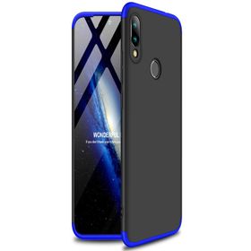 Microsonic Xiaomi Redmi Note 7 Double Dip 360 Protective Siyah Kılıf