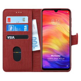 Microsonic Xiaomi Redmi Note 7 Pro Double Dip 360 Protective Kırmızı Kılıf