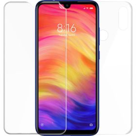 Microsonic Xiaomi Redmi Note 7 Pro Double Dip 360 Protective Lacivert Kılıf