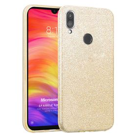 Microsonic Xiaomi Redmi Note 7 Pro Double Dip 360 Protective Lacivert Kılıf