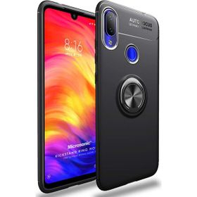 Microsonic Xiaomi Redmi Note 7 Pro Double Dip 360 Protective Siyah Kılıf