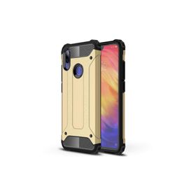 Microsonic Xiaomi Redmi Note 7 Rugged Armor Gold Kılıf
