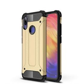 Microsonic Xiaomi Redmi Note 7 Rugged Armor Gold Kılıf
