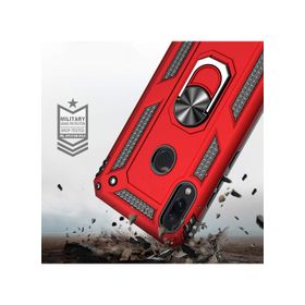 Microsonic Xiaomi Redmi Note 7 Rugged Armor Kırmızı Kılıf