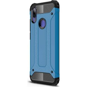 Microsonic Xiaomi Redmi Note 7 Rugged Armor Mavi Kılıf