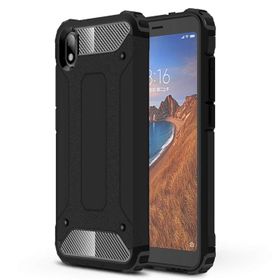 Microsonic Xiaomi Redmi Note 7 Rugged Armor Siyah Kılıf