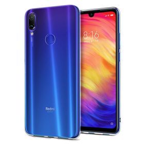 Microsonic Xiaomi Redmi Note 7 Transparent Soft Beyaz Kılıf