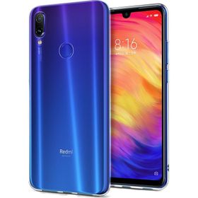 Microsonic Xiaomi Redmi Note 7 Transparent Soft Beyaz Kılıf