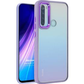 Microsonic Xiaomi Redmi Note 8 Bright Planet Lila Kılıf