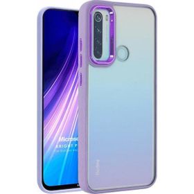 Microsonic Xiaomi Redmi Note 8 Bright Planet Lila Kılıf