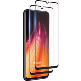Microsonic Xiaomi Redmi Note 8 Crystal Seramik Nano 2 Adet Siyah Ekran Koruyucu