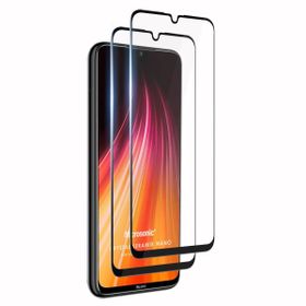 Microsonic Xiaomi Redmi Note 8 Crystal Seramik Nano 2 Adet Siyah Ekran Koruyucu