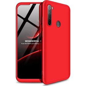 Microsonic Xiaomi Redmi Note 8 Double Dip 360 Protective Kırmızı Cep Telefonu Kılıfı
