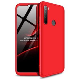 Microsonic Xiaomi Redmi Note 8 Double Dip 360 Protective Kırmızı Cep Telefonu Kılıfı