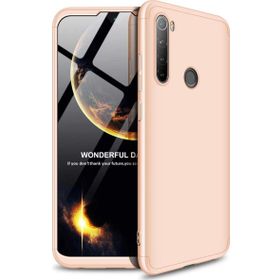 Microsonic Xiaomi Redmi Note 8 Gold Double Dip 360 Protective Kılıf