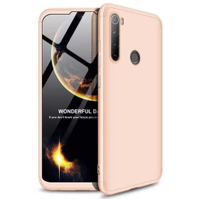 Microsonic Xiaomi Redmi Note 8 Gold Double Dip 360 Protective Kılıf