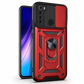 Microsonic Xiaomi Redmi Note 8 Impact Resistant Kırmızı Cep Telefonu Kılıfı