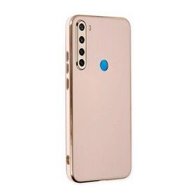 Microsonic Xiaomi Redmi Note 8 Olive Plated Pembe Kılıf