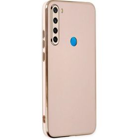 Microsonic Xiaomi Redmi Note 8 Olive Plated Pembe Kılıf