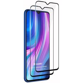 Microsonic Xiaomi Redmi Note 8 Pro Crystal Seramik Nano 2 Adet Siyah Ekran Koruyucu