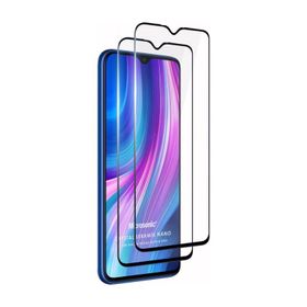 Microsonic Xiaomi Redmi Note 8 Pro Crystal Seramik Nano 2 Adet Siyah Ekran Koruyucu