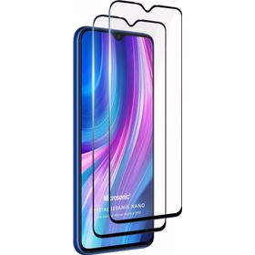 Microsonic Xiaomi Redmi Note 8 Pro Crystal Seramik Nano 2 Adet Siyah Ekran Koruyucu
