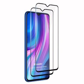 Microsonic Xiaomi Redmi Note 8 Pro Crystal Seramik Nano 2 Adet Siyah Ekran Koruyucu