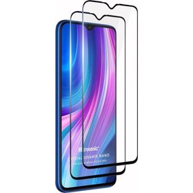 Microsonic Xiaomi Redmi Note 8 Pro Crystal Seramik Nano 2 Adet Siyah Ekran Koruyucu