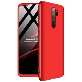 Microsonic Xiaomi Redmi Note 8 Pro Double Dip 360 Protective Kırmızı Cep Telefonu Kılıfı
