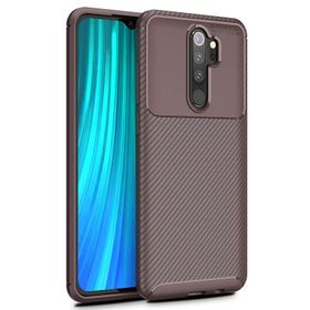 Microsonic Xiaomi Redmi Note 8 Pro Legion Series Kahverengi Cep Telefonu Kılıf