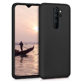 Microsonic Xiaomi Redmi Note 8 Pro Matte Silicone Siyah Kılıf
