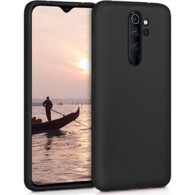 Microsonic Xiaomi Redmi Note 8 Pro Matte Silicone Siyah Kılıf