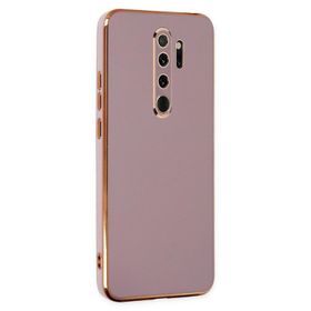 Microsonic Xiaomi Redmi Note 8 Pro Olive Plated Lila Kılıf