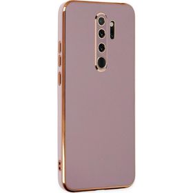 Microsonic Xiaomi Redmi Note 8 Pro Olive Plated Lila Kılıf
