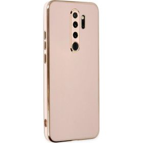 Microsonic Xiaomi Redmi Note 8 Pro Olive Plated Pembe Kılıf
